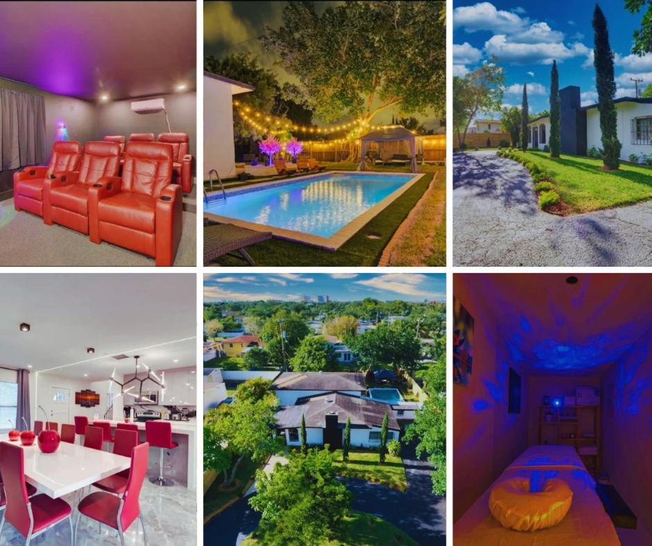 Flaming House With Cinema, Pool & Chill Area Βίλα Μαϊάμι Εξωτερικό φωτογραφία